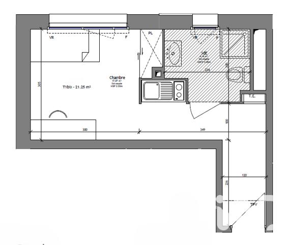 Appartement à vendre 1 pièce 22 m² Brest