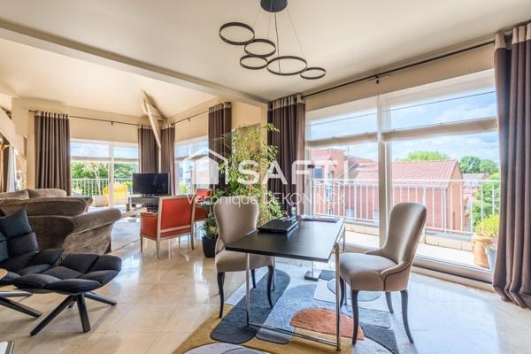 Appartement de prestige - 217m² - 5 chambres - terrasse - cave - garage - place de parking