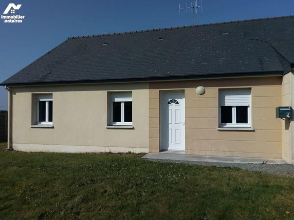 10 min. MAYENNE (53100), pavillon de plain-pied à usage d'habitation, construit en parpaings, c...
