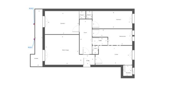 Appartement 3 pièces - 75 m²