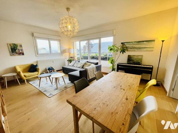 Bel appartement de Type 3 avec balcon en centre ville