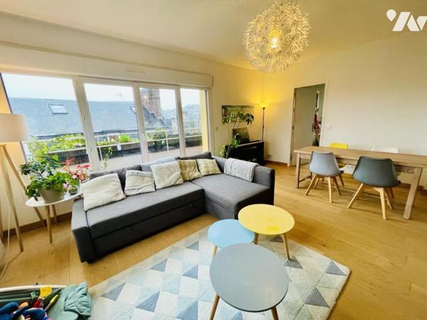 Bel appartement de Type 3 avec balcon en centre ville