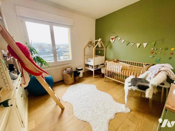 Bel appartement de Type 3 avec balcon en centre ville