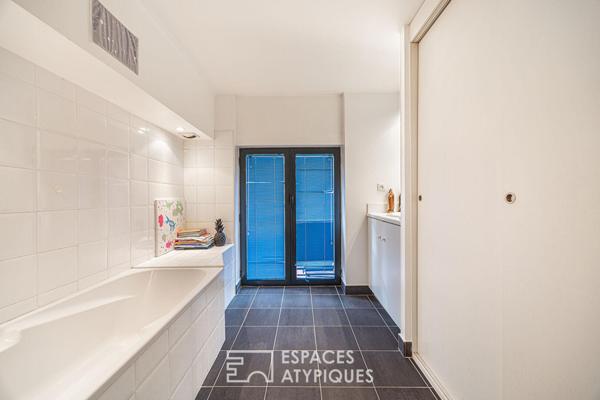 Duplex avec terrasse entièrement rénové