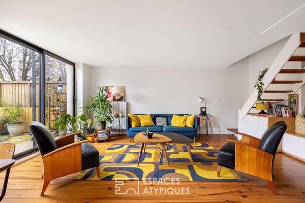 Duplex avec terrasse entièrement rénové