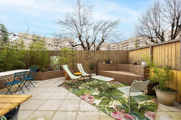 Duplex avec terrasse entièrement rénové