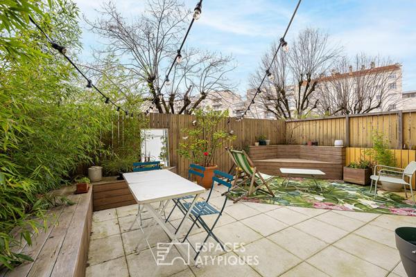 Duplex avec terrasse entièrement rénové