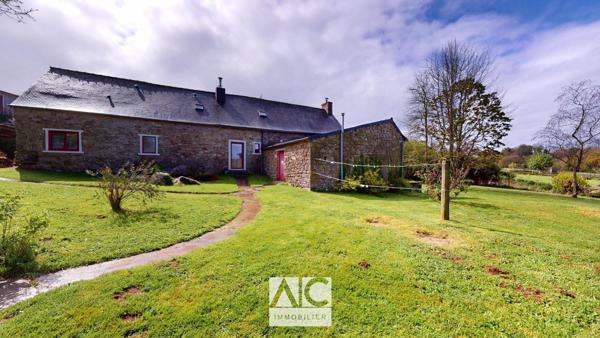 Boqueho (22170) Longère en pierre, 8 pièces, 190m2, BOQUEHO (22170)