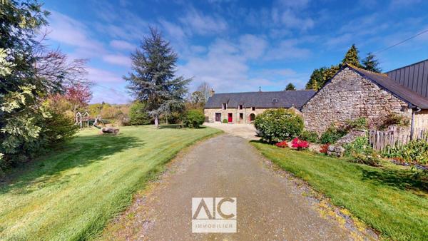 Boqueho (22170) Longère en pierre, 8 pièces, 190m2, BOQUEHO (22170)