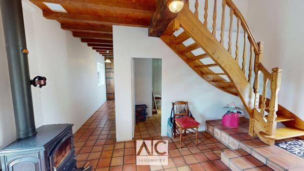 Boqueho (22170) Longère en pierre, 8 pièces, 190m2, BOQUEHO (22170)