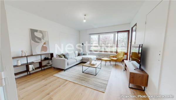A VENDRE - LONGJUMEAU - APPARTEMENT 4 PIÈCES DE 73 M² AVEC LOGGIA, BOX ET CAVE