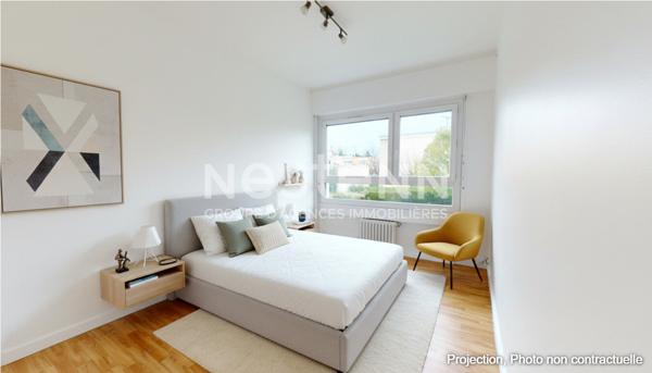 A VENDRE - LONGJUMEAU - APPARTEMENT 4 PIÈCES DE 73 M² AVEC LOGGIA, BOX ET CAVE