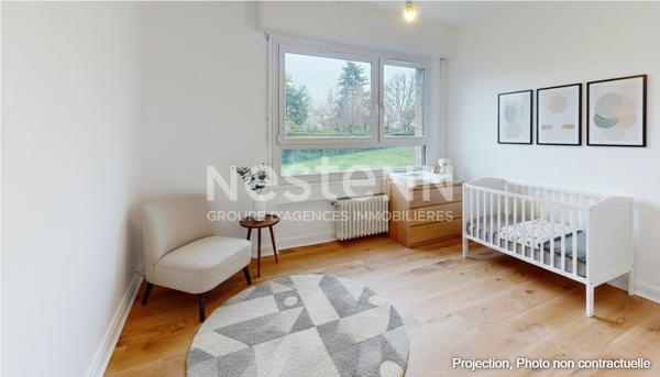 A VENDRE - LONGJUMEAU - APPARTEMENT 4 PIÈCES DE 73 M² AVEC LOGGIA, BOX ET CAVE