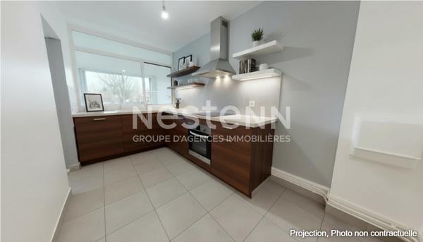 A VENDRE - LONGJUMEAU - APPARTEMENT 4 PIÈCES DE 73 M² AVEC LOGGIA, BOX ET CAVE