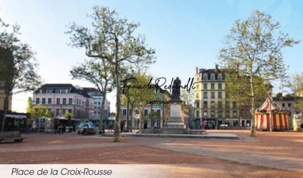 Spacieux T2 46.70 m² de standing éligible PTZ – Lyon 4ᵉ Croix-Rousse Garage inclus