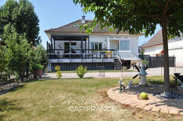 Maison à vendre 5 pièces SAINT LOUIS (68)- - maison familiale de 96m², sur une parcelle de 689m²