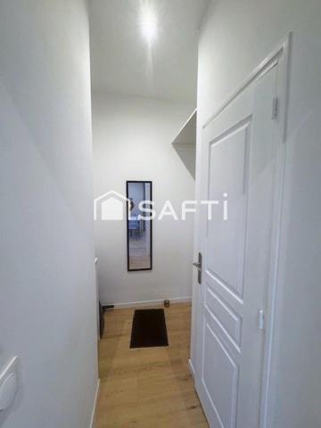 CHARMANT STUDIO MEUBLÉ TOTALEMENT RÉNOVÉ À NEUF+CAVE