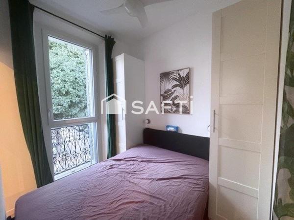 CHARMANT STUDIO MEUBLÉ TOTALEMENT RÉNOVÉ À NEUF+CAVE