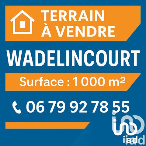 Terrain à vendre 1 100 m² Wadelincourt