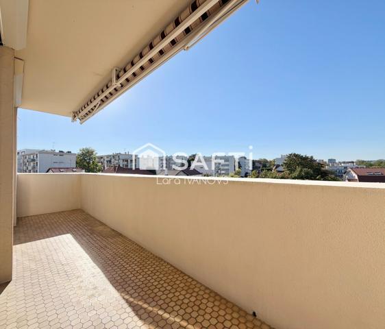4 pièces, 4 balcons au Vieux Saint-Maur