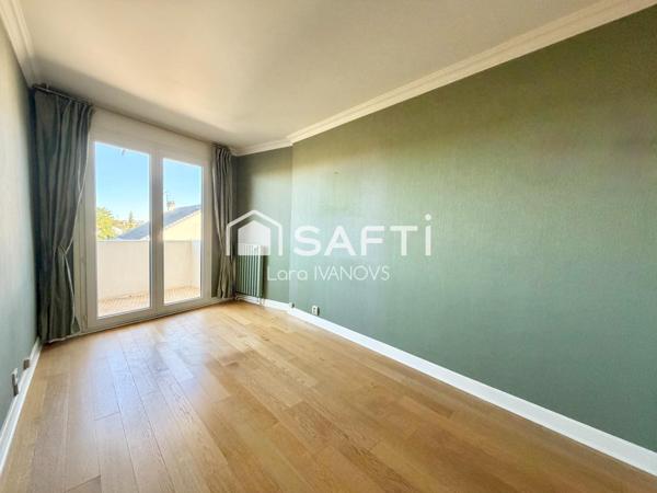4 pièces, 4 balcons au Vieux Saint-Maur