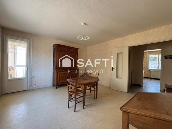 PARAY-LE-MONIAL – Appartement T3 avec garage, cave et balcon
