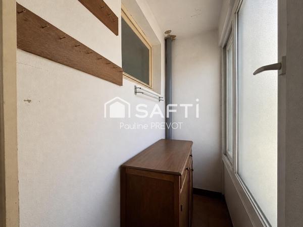 PARAY-LE-MONIAL – Appartement T3 avec garage, cave et balcon
