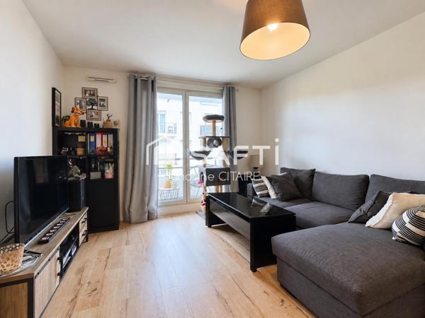Mantes-la-Jolie – 2 pièces avec balcon et parking