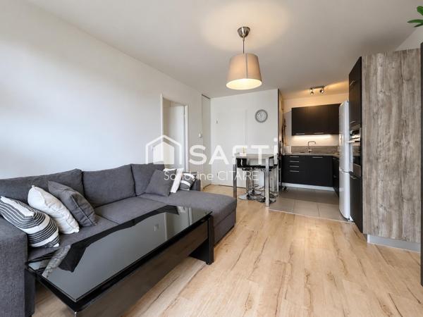 Mantes-la-Jolie – 2 pièces avec balcon et parking
