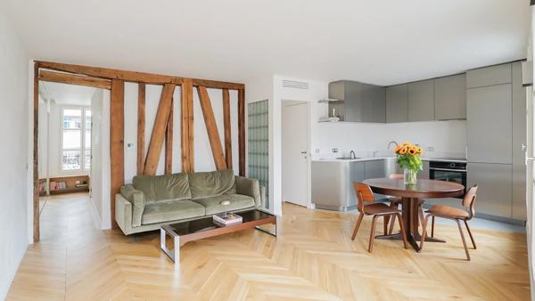 Appartement Paris 4e - TEMPLE / HOTEL DE VILLE