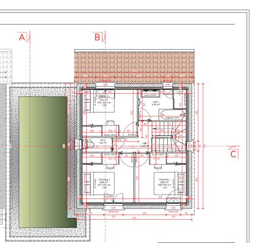 GENAS AZIEU secteur Jean Jaurès Industrie - Terrain à bâtir de 350 m² environ viabilisé et libre constructeur avec PC purgé