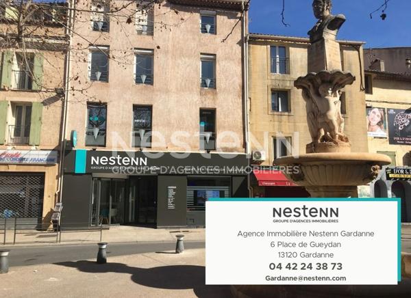 GARDANNE-IMMEUBLE composé de 3 appartements T2.(ideal investisseurs - bon rendement locatif)