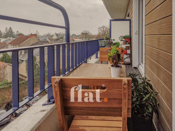 Appartement T3 55 m2 / quartier Longchamp + PARKING + BALCON