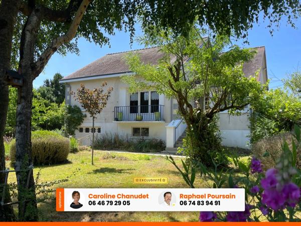 Maison de 3 chambres avec sous sol complet sur 837 m2 de terrain