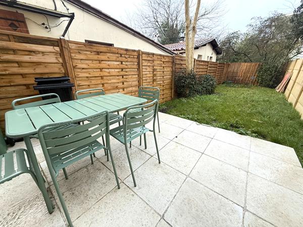 Appartement Villenave d'Ornon 3 pièce(s) avec jardin