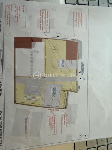 Terrain commercial de 600 m²