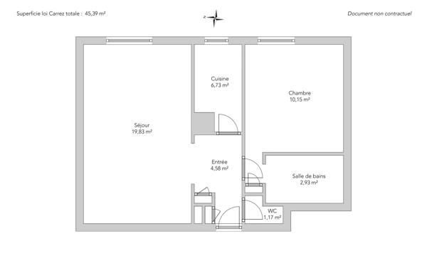 Appartement Neuilly-sur-Seine - ÎLE DE LA JATTE