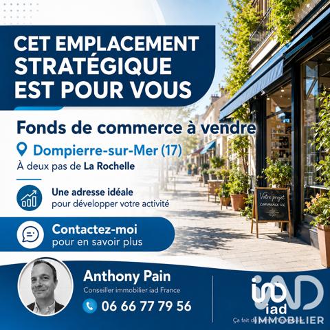 Restauration rapide à vendre 96 m² Dompierre-sur-Mer