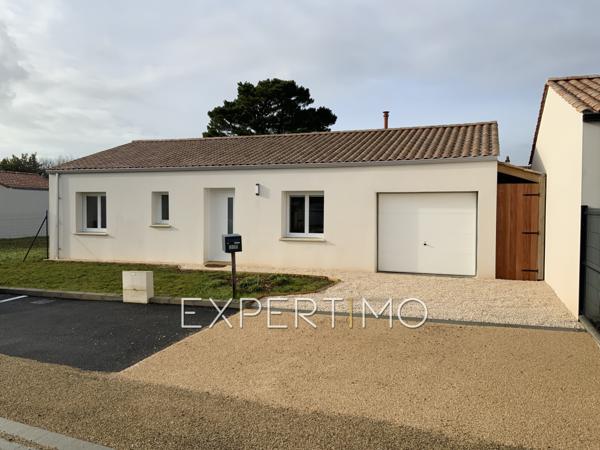 Angles (85750) Angles - Maison de plain-pied T4 de 2023 de 78 m² avec 3 chambres. Normes PMR