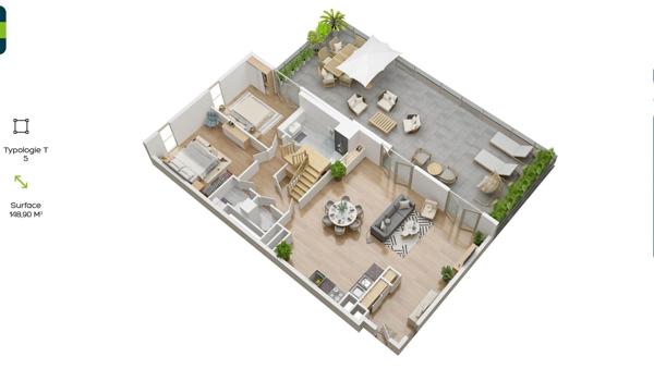 Appartement à vendre 5 pièces 144 m² Metz