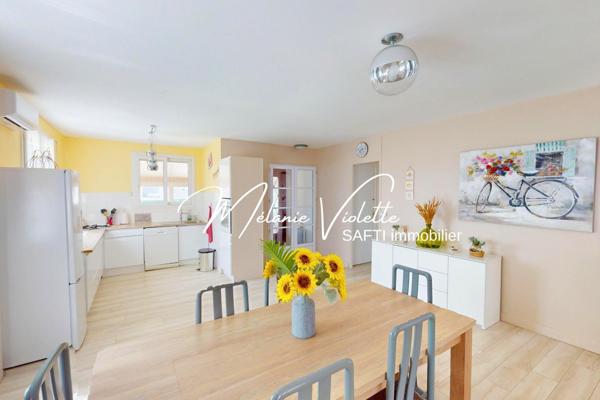 Maison de plain-pied 120 m² avec jardin -  4 km de la plage
