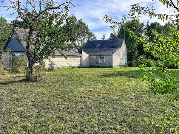 A vendre maison ancienne très lumineuse entièrement rénovée à Beaufort en Anjou dans un environnement très calme sur terrain entièrement paysager de plus de 6000m². Vie de plain pied,décoration soignée, 4 chambres dont deux en rez-de-chaussée, un dressing