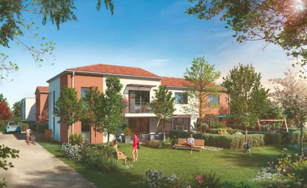 Appartement Neuf T3 de 61,68 m² + Jardin + Parking à Toulouse