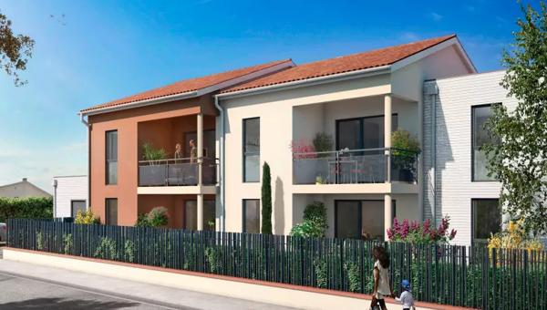 Appartement Neuf T3 de 61,68 m² + Jardin + Parking à Toulouse