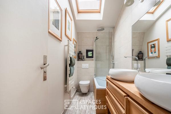 Maison d’architecte confidentielle à La Varenne Saint-Hilaire