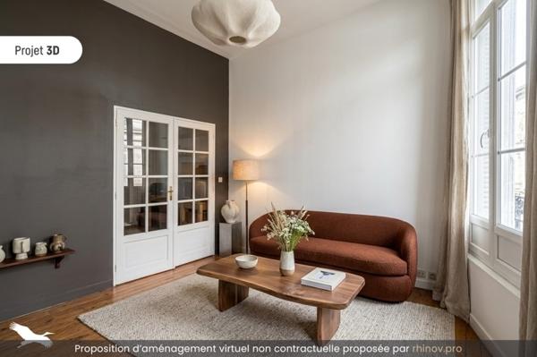 Appartement à vendre |  Bordeaux |  2 pièces | 39 m²
