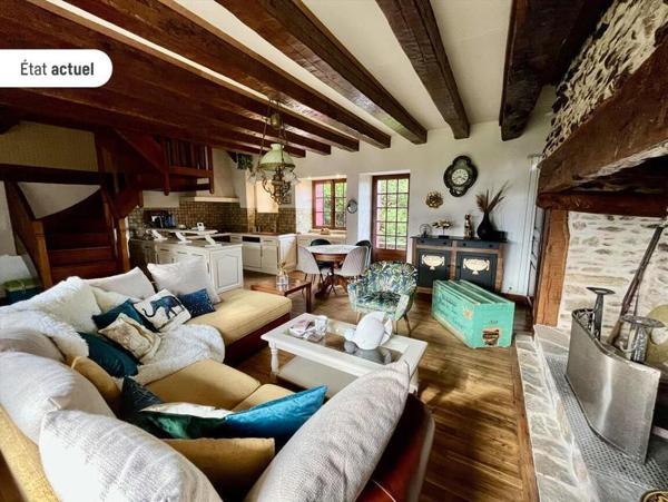 Maison à vendre |  Lubersac |  4 pièces | 108 m²