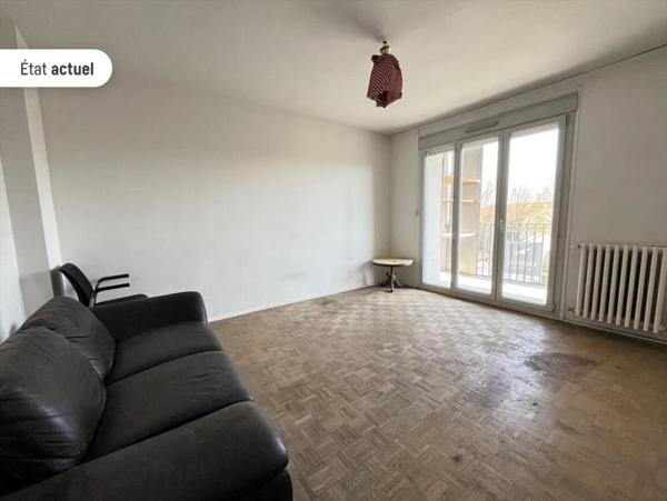 Appartement à vendre |  Vaulx-en-Velin |  3 pièces | 53 m²