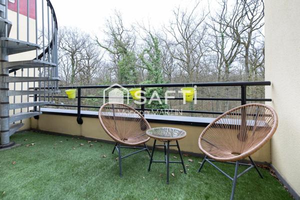 Appartement 137m² avec toit terrasses de standing sécurisée situé au calme proche des axes LUXEMBOURG/METZ