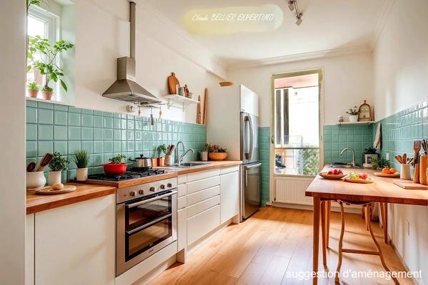 Marseille (13004) Appartement T3 de 68.8 m² et son stationnement privatif en vente à MARSEILLE 13004 Résidence SAINT JUST